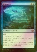 [FOIL] 長魚の陰影/Eel Umbra 【日本語版】 [2X2-青C]