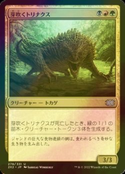 画像1: [FOIL] 芽吹くトリナクス/Sprouting Thrinax 【日本語版】 [2X2-金U]