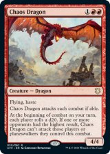 混沌のドラゴン/Chaos Dragon 【英語版】 [AFC-赤R]