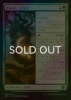 画像1: [FOIL] ドルイド・クラス/Druid Class 【日本語版】 [AFR-緑U]