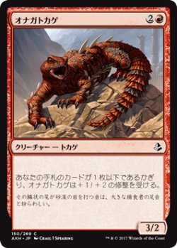 画像1: オナガトカゲ/Thresher Lizard 【日本語版】 [AKH-赤C]