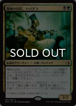 画像1: 毒物の侍臣、ハパチラ/Hapatra, Vizier of Poisons 【日本語版】 [AKH-金R]