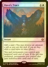 [FOIL] 薄暮の休戦/Dawn's Truce 《特価品》 【英語版】 [BLB-白R]