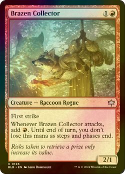 画像1: [FOIL] 厚顔な収集者/Brazen Collector 【英語版】 [BLB-赤U]