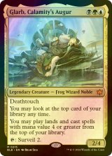 [FOIL] 災厄の占い師、グラルブ/Glarb, Calamity's Augur 《特価品》 【英語版】 [BLB-金MR]