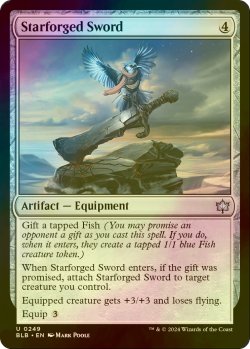 画像1: [FOIL] 隕石製の剣/Starforged Sword 【英語版】 [BLB-灰U]