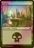 [FOIL] 沼/Swamp No.374 【英語版】 [BLB-土地C]