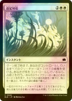 画像1: [FOIL] 迅足対応/Rabbit Response 【日本語版】 [BLB-白C]