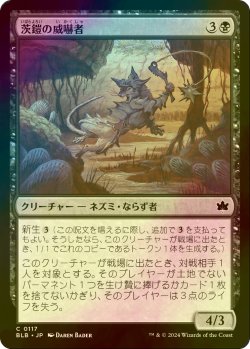 画像1: [FOIL] 茨鎧の威嚇者/Thornplate Intimidator 【日本語版】 [BLB-黒C]