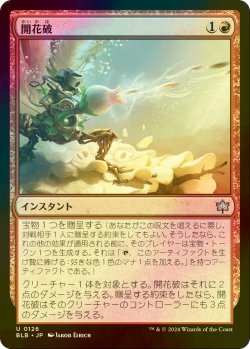 画像1: [FOIL] 開花破/Blooming Blast 【日本語版】 [BLB-赤U]