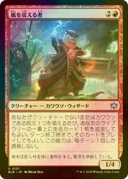 画像1: [FOIL] 嵐を従える者/Harnesser of Storms 【日本語版】 [BLB-赤U]