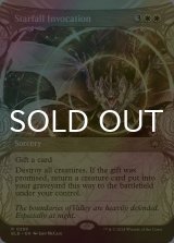 [FOIL] 落星の祈祷/Starfall Invocation (ショーケース版) 《特価品》 【英語版】 [BLB-白R]