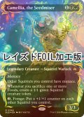 [FOIL] 種選奴、カメリア/Camellia, the Seedmiser (全面アート版・レイズド・フォイル仕様) 【英語版】 [BLB-金R]