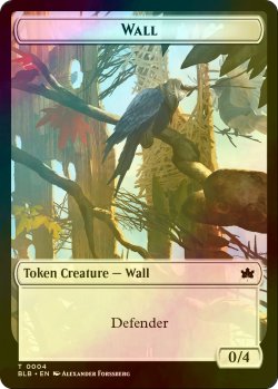 画像1: [FOIL] 壁/WALL 【英語版】 [BLB-トークン]