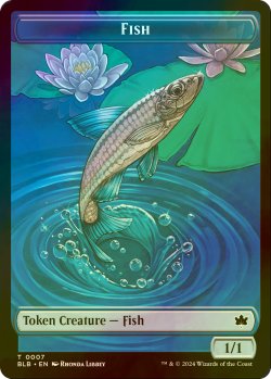 画像1: [FOIL] 魚/FISH 【英語版】 [BLB-トークン]