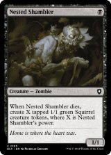 巣のシャンブラー/Nested Shambler 【英語版】 [BLC-黒C]