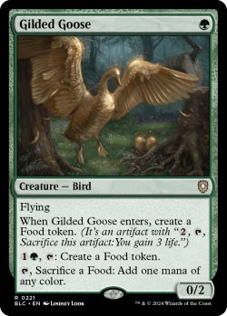 画像1: 金のガチョウ/Gilded Goose 【英語版】 [BLC-緑R]