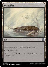 やせた原野/Barren Moor 【日本語版】 [BLC-土地U]