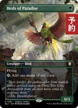 極楽鳥/Birds of Paradise (全面アート版) 【英語版】 [BLC-緑R] (予約V)