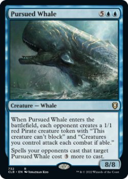 画像1: 追われる鯨/Pursued Whale 【英語版】 [CLB-青R]