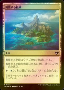 画像1: [FOIL] 興隆する島嶼/Thriving Isle 【日本語版】 [CMM-土地C]