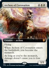 戴冠のアルコン/Archon of Coronation (拡張アート版) 【英語版】 [CMR-白MR]