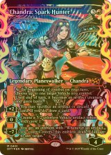 [FOIL] 灯を追う者、チャンドラ/Chandra, Spark Hunter (ジャパン・ショーケース版) 【英語版】 [DFT-赤MR]