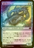 [FOIL] 寄生牙のドレイク/Wormfang Drake 【日本語版】 [DMR-青C]