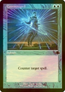 画像1: [FOIL] 対抗呪文/Counterspell (旧枠) 【英語版】 [DMR-青C]