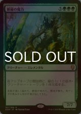 [FOIL] 新緑の魔力/Verdant Force 【日本語版】 [DOM-緑R]