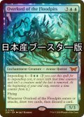 [FOIL] フラッドピットの大主/Overlord of the Floodpits ● (日本産ブースター版) 【英語版】 [DSK-青MR]