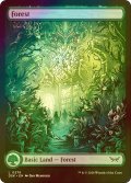 [FOIL] 森/Forest (全面アート版) 【英語版】 [DSK-土地C]