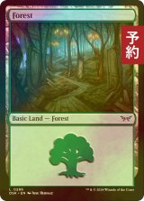 [FOIL] 森/Forest No.286 【英語版】 [DSK-土地C] (予約Z)