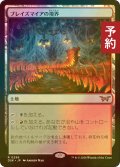 [FOIL] ブレイズマイアの境界/Blazemire Verge 【日本語版】 [DSK-土地R] (予約Z)