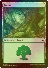 [FOIL] 森/Forest No.281 【英語版】 [FDN-土地C]