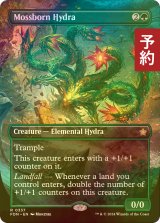 [FOIL先行対象限定]  苔生まれのハイドラ/Mossborn Hydra (全面アート版) 【英語版】 [FDN-緑R] (予約B)