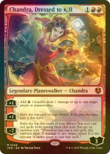 [FOIL] 勝負服纏い、チャンドラ/Chandra, Dressed to Kill (海外産ブースター版) 【英語版】 [INR-赤MR]