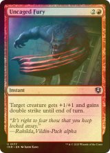 [FOIL] 放たれた怒り/Uncaged Fury 【英語版】 [INR-赤U]