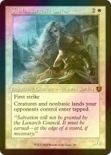 [FOIL] 異端聖戦士、サリア/Thalia, Heretic Cathar (旧枠) 【英語版】 [INR-白R]