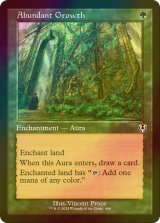 [FOIL] 豊かな成長/Abundant Growth (旧枠) 【英語版】 [INR-緑C]