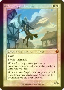 画像1: [FOIL] 大天使アヴァシン/Archangel Avacyn (旧枠) 【英語版】 [INR-白MR]