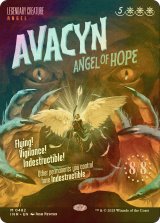 [FOIL] 希望の天使アヴァシン/Avacyn, Angel of Hope (ポスター版) 【英語版】 [INR-白MR]