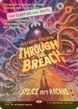 [FOIL] 裂け目の突破/Through the Breach (ポスター版) 【英語版】 [INR-赤MR]