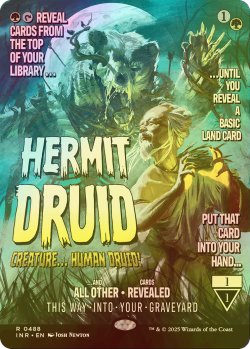 画像1: [FOIL] 隠遁ドルイド/Hermit Druid (ポスター版) 【英語版】 [INR-緑R]