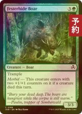 [FOIL] ただれ皮の猪/Festerhide Boar 【英語版】 [INR-緑C] (予約D)