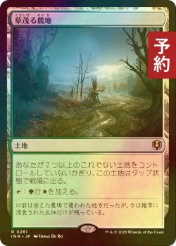 画像1: [FOIL] 草茂る農地/Overgrown Farmland 【日本語版】 [INR-土地R] (予約D)