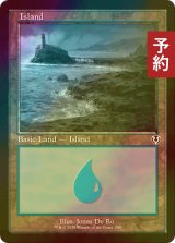 [FOIL] 島/Island No.290 (旧枠) 【英語版】 [INR-土地C] (予約D)