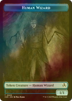 画像2: [FOIL] 秘密の解明者、ジェイス/Jace,Unraveler of Secrets & 人間・ウィザード/Human Wizard 【英語版】 [INR-トークン]