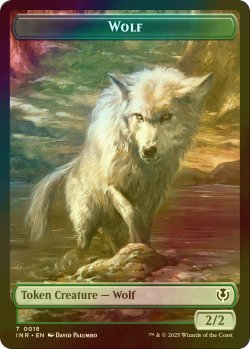 画像2: [FOIL] 月の抱擁、アーリン/Arlinn,Embraced by The Moon & 狼/Wolf No.018 【英語版】 [INR-トークン]