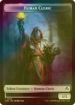 画像2: [FOIL] デーモン/Demon & 人間・クレリック/Human Cleric 【英語版】 [INR-トークン]